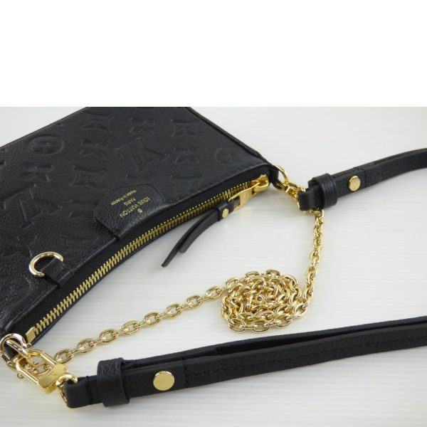 51052 4 Louis Vuitton Easy Pouch Monogram Empreinte Black