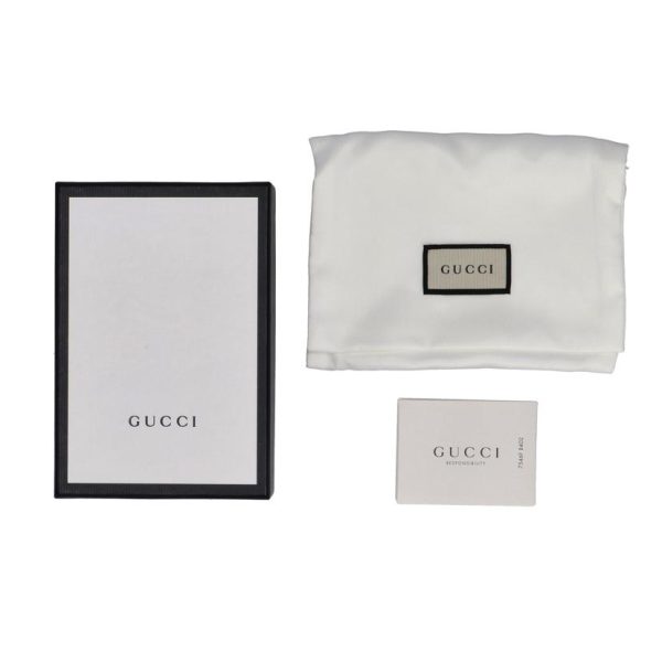 51223 7 Gucci GG Marmont Rhinestone Crystal Wallet Black