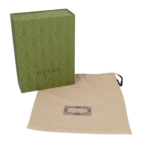 51568 7 Gucci Print 2way Mini Tote Bag Beige