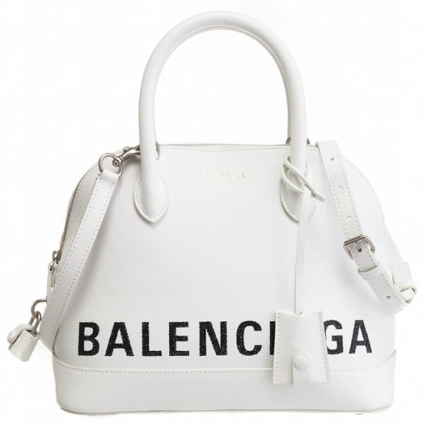 5188730ota39000 Balenciaga Ville Top Handle Shoulder Bag White