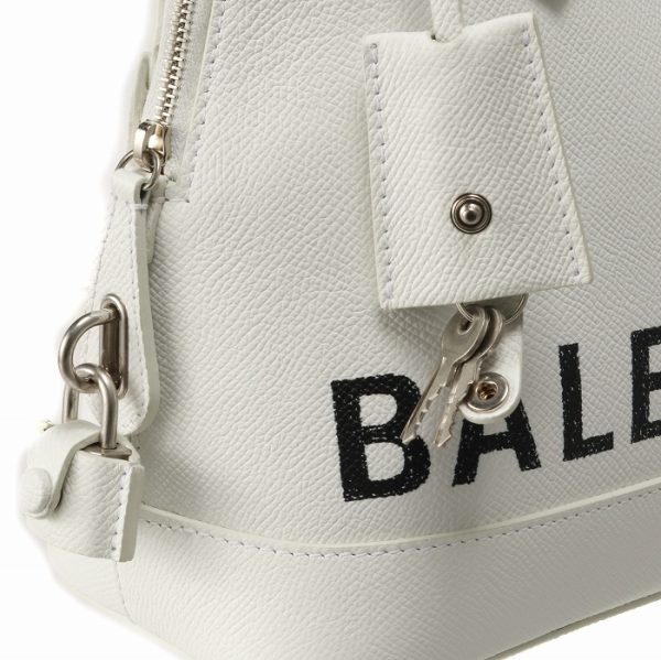 5188730ota39000 7 Balenciaga Ville Top Handle Shoulder Bag White