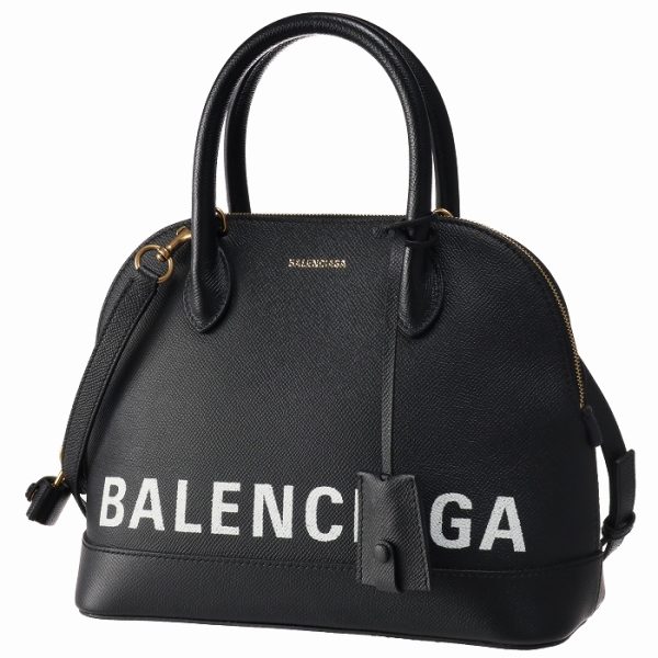 5188730otam1000 1 Balenciaga Ville Top Handle Shoulder Bag Black