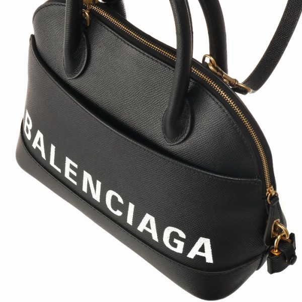 5188730otam1000 6 Balenciaga Ville Top Handle Shoulder Bag Black