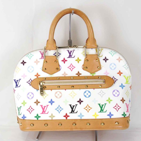 5205240609446t 1 Louis Vuitton Almabron Handbag Monogram Multicolor