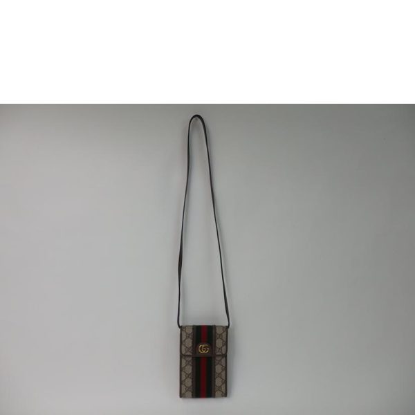 52230 2 Gucci Offdia GG Mini Shoulder Bag Brown