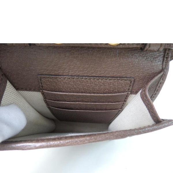 52230 7 Gucci Offdia GG Mini Shoulder Bag Brown