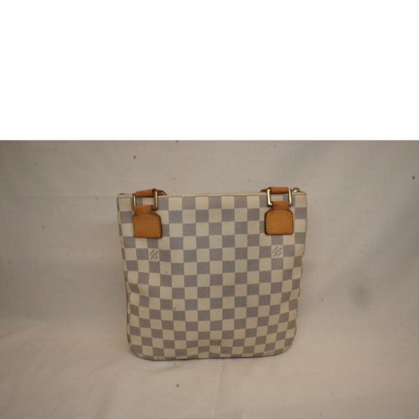 52283 2 Louis Vuitton Pochette Bossfort Azur Bag White