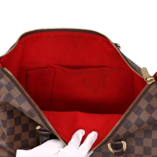 52375 9 Louis Vuitton Saleya MM Damier Bag Brown