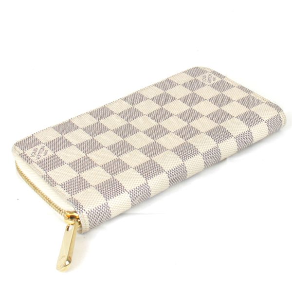 5275220409744a 3 Louis Vuitton Zippy Wallet Damier Long Wallet Damier Azur