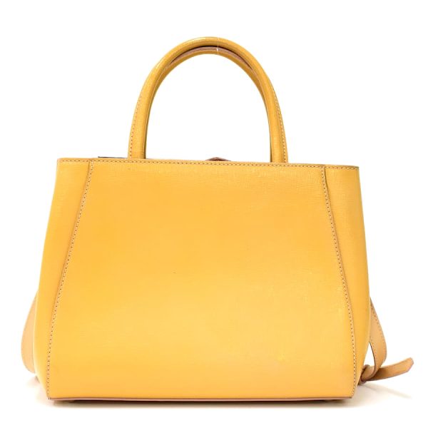 5300021884100140 3 Fendi Petit Toujour Patent Leather Handbag Yellow Beige