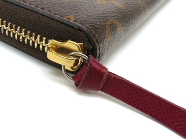 53027 6 Louis Vuitton Long Wallet Portrait Clemence Monogram Brown