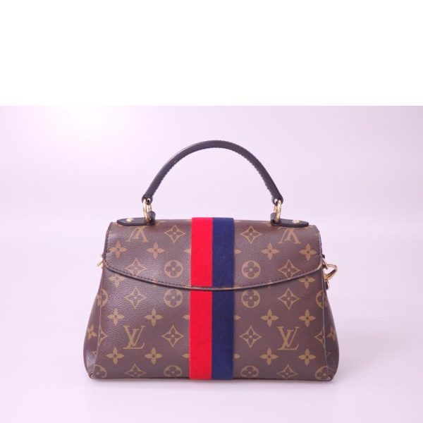 53055 2 Louis Vuitton Georges BB Monogram Handbag Brown