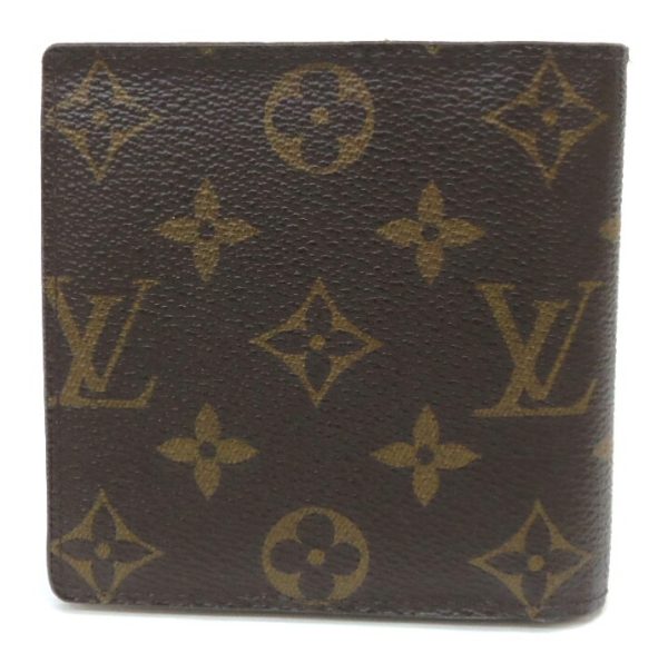 53062 2 Louis Vuitton Bifold Wallet Portfolio Monogram Brown