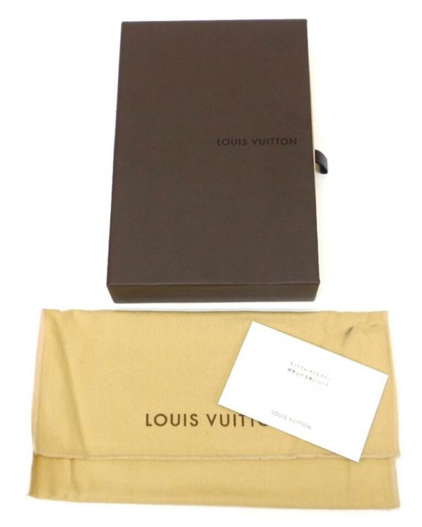 53066 10 Louis Vuitton Long Wallet Graphite Black