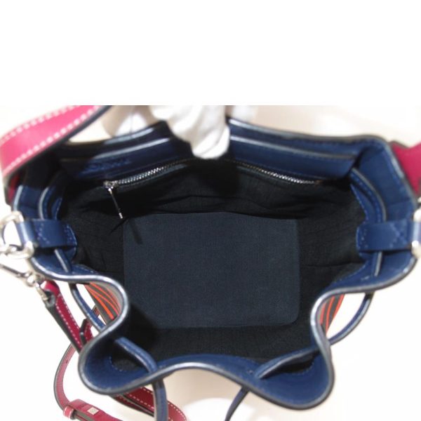 53129 5 Loewe Diagonal Hook Bag Blue