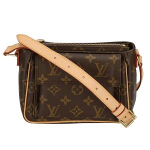 53133 1 Louis Vuitton District PM Monogram Handbag Macassar Brown