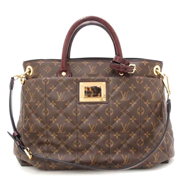 53228 1 Louis Vuitton Exotic GM Bag Wine Red