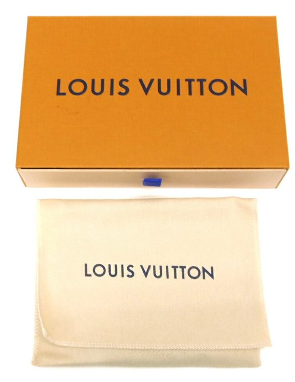 53241 10 Louis Vuitton Double Zip Card Holder Multicolor