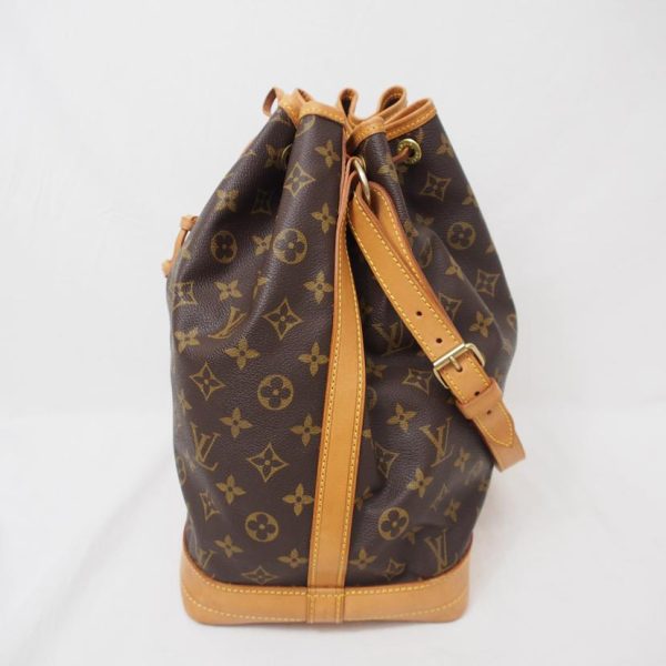 53312 3 Louis Vuitton Noe Monogram Bag Brown