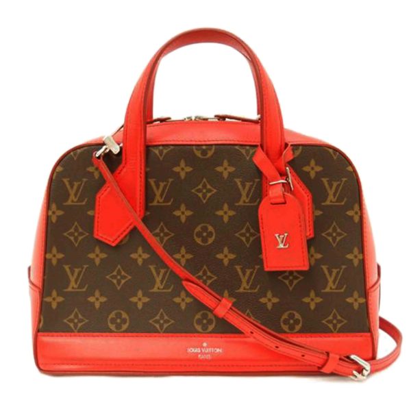 53419 1 Louis Vuitton Dora PM Monogram Coquelicot