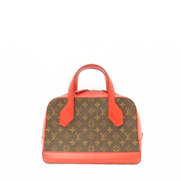 53419 2 Louis Vuitton Dora PM Monogram Coquelicot