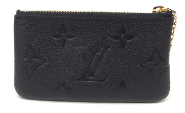 53621 2 Louis Vuitton Pochett Cle Monogram Black