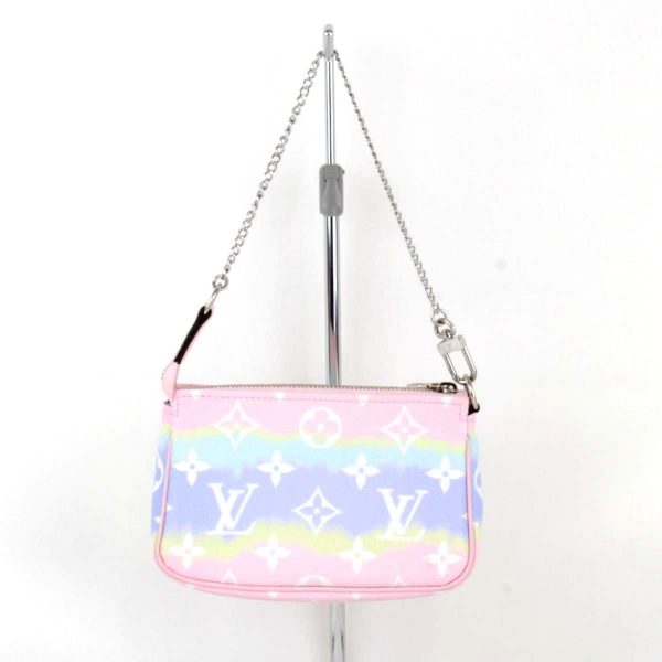 5395231207279t 2 Louis Vuitton Escal Mini Pochette Accessory Pouch PVC Coated Canvas Pastel