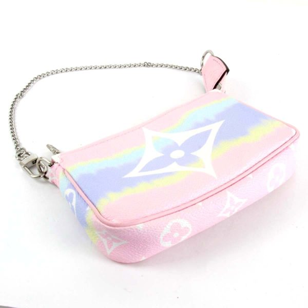 5395231207279t 4 Louis Vuitton Escal Mini Pochette Accessory Pouch PVC Coated Canvas Pastel