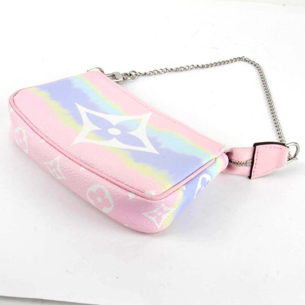 5395231207279t 5 Louis Vuitton Escal Mini Pochette Accessory Pouch PVC Coated Canvas Pastel