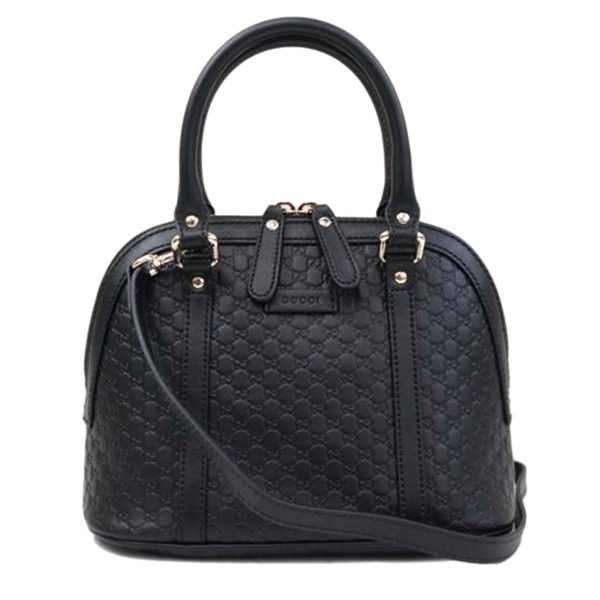 54069 1 Gucci Micro Gucci Shima Shoulder Bag Black