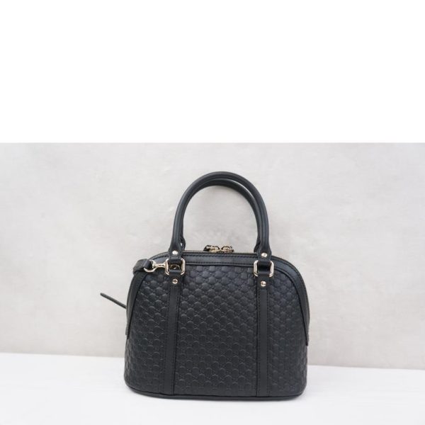 54069 2 Gucci Micro Gucci Shima Shoulder Bag Black