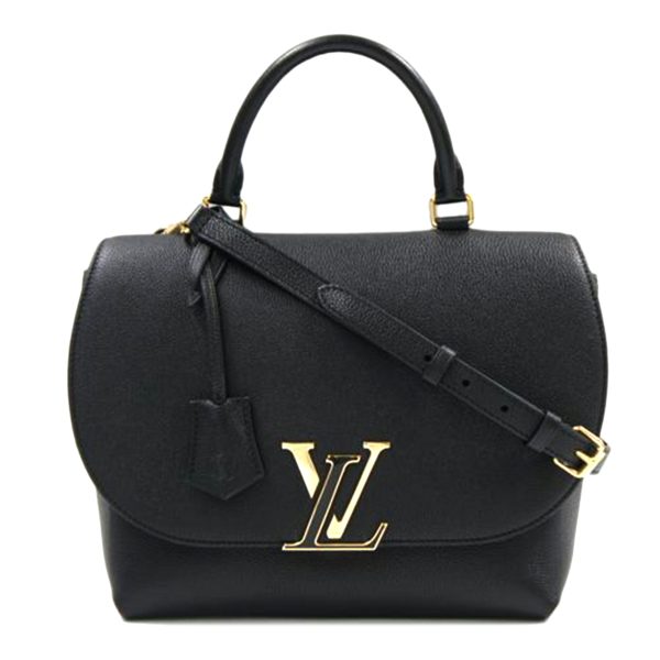 54538 1 Louis Vuitton Volta Taurillon Leather Bag Noir