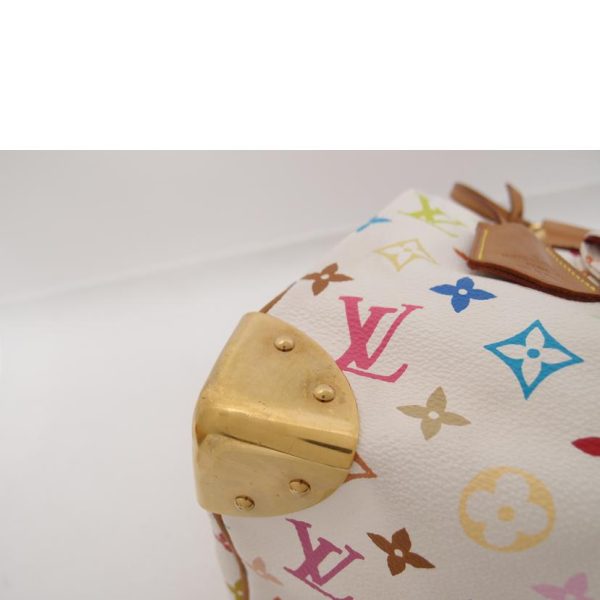 54676 8 Louis Vuitton Speedy Multicolor Bag Bronze