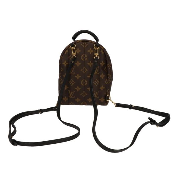 54774 2 Louis Vuitton Palm Sprungs Monogram Backpack Brown