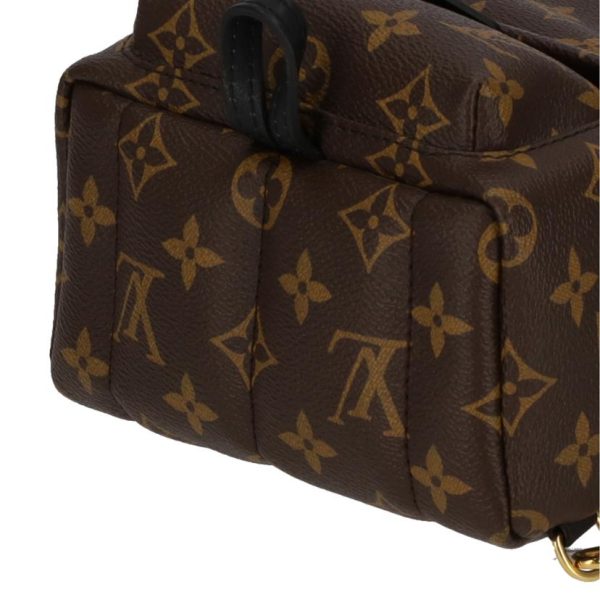 54774 3 Louis Vuitton Palm Sprungs Monogram Backpack Brown