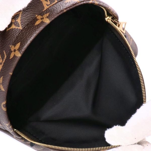 54774 5 Louis Vuitton Palm Sprungs Monogram Backpack Brown