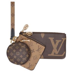 54799 1 Louis Vuitton Sistine PM Handbag Brown Red