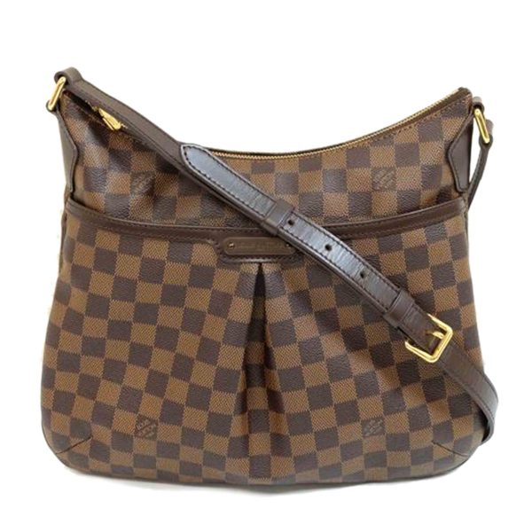 54980 1 Louis Vuitton Bloomsbury Pm Damier Ebene Shoulder Bag Brown