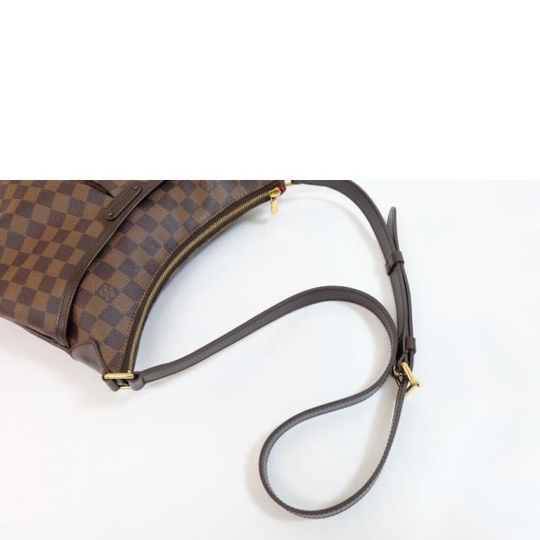 54980 4 Louis Vuitton Bloomsbury Pm Damier Ebene Shoulder Bag Brown