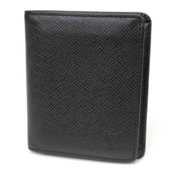 54994 1 Louis Vuitton Bifold Wallet Portobie 3 Carto Credit Black