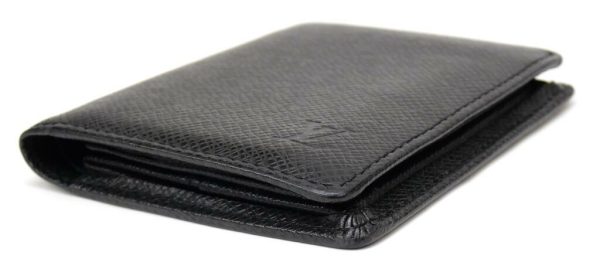 54994 3 Louis Vuitton Bifold Wallet Portobie 3 Carto Credit Black