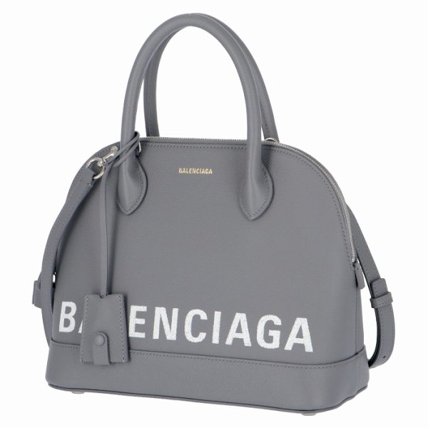 5506450otd31570 1 Balenciaga Ville Top Handle 2way Shoulder Bag Gray