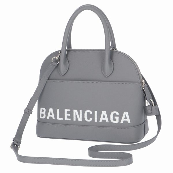 5506450otd31570 2 Balenciaga Ville Top Handle 2way Shoulder Bag Gray