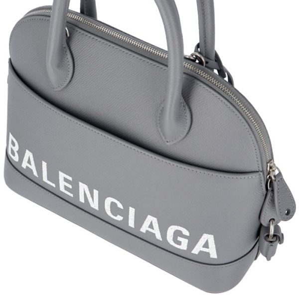 5506450otd31570 6 Balenciaga Ville Top Handle 2way Shoulder Bag Gray