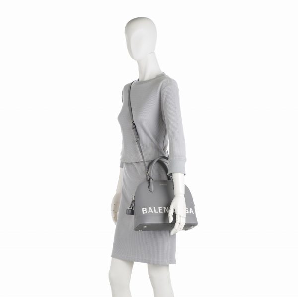 5506450otd31570 8 Balenciaga Ville Top Handle 2way Shoulder Bag Gray