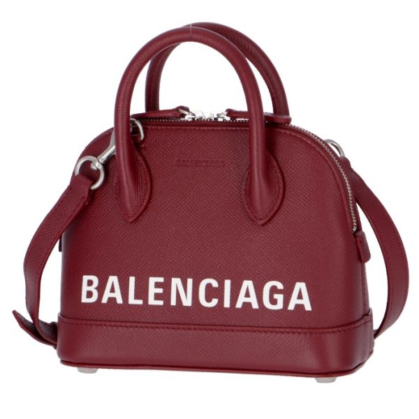 5506460otn36275 1 Balenciaga Ville Top Handle Shoulder Bag Bordeaux