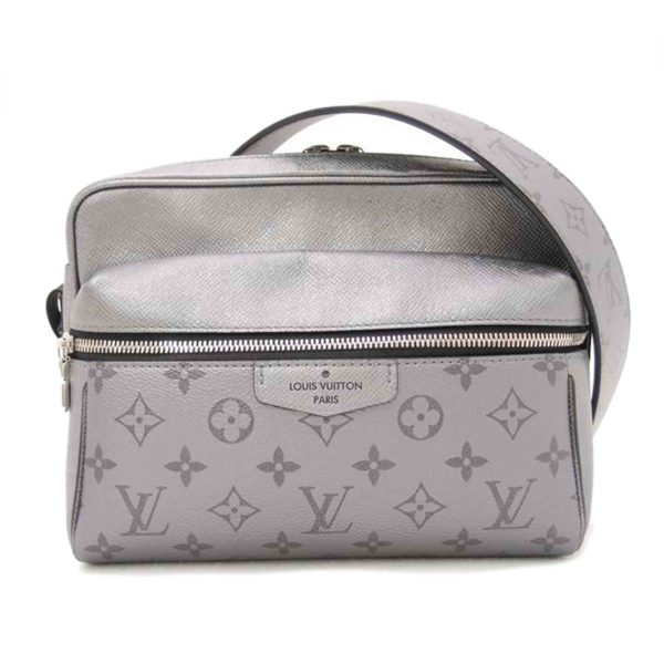 55147 1 Louis Vuitton Tigarama Outdoor Messenger Bag Silver