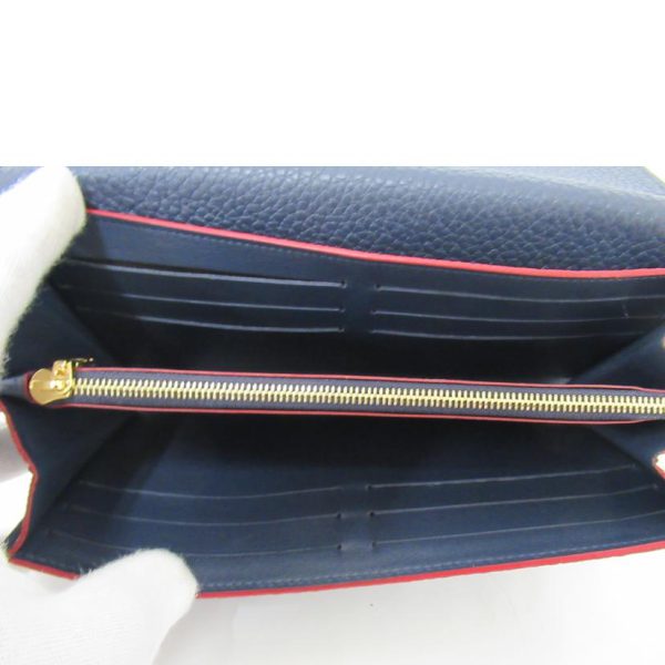 55550 4 Louis Vuitton Portefeuil Capucines Wallet Black