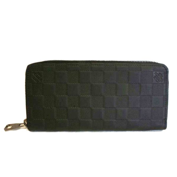 55574 1 Louis Vuitton Zippy Vertical Taiga Leather Wallet