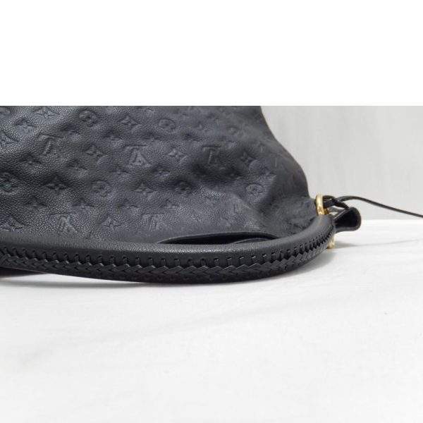 55770 4 Louis Vuitton Artsy Mm Monogram Handbag Black